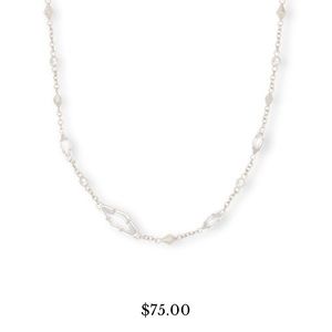 Kendra Scott Debra Choker Necklace in Silver